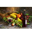 Puzzle da 1000 Pezzi - Frutta e Vino