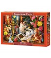 Puzzle da 1000 Pezzi Gattini Maghi