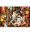 Puzzle da 1000 Pezzi Gattini Maghi
