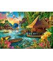 Puzzle da 1000 Pezzi Isola Tropicale
