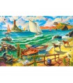 Puzzle da 1000 Pezzi Fine Settimana al Mare