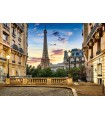 Puzzle da 1000 Pezzi - Passeggiata a Parigi al Tramonto