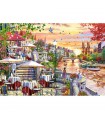 Puzzle da 1000 Pezzi Romantico Tramonto sulla Citta