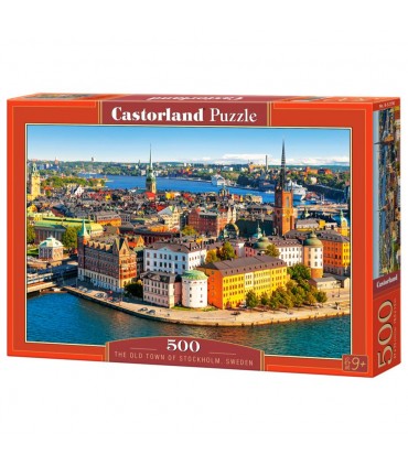 Puzzle da 500 Pezzi La Citta Vecchia di Stoccolma Svezia
