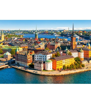 Puzzle da 500 Pezzi La Citta Vecchia di Stoccolma Svezia