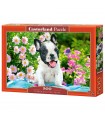Puzzle da 500 Pezzi - Cucciolo di Bulldog Francese
