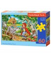 Puzzle da 60 Pezzi Cappuccetto Rosso