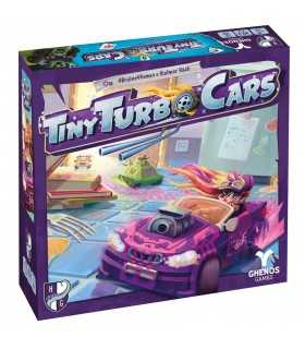 Tiny Turbo Cars - Gioco di Corse per Famiglie | 2-4 Giocatori | Strategia e Velocità | Età 8+ | 30 Minuti di Divertimento