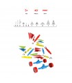Set Magnetico 40 Pezzi - Projects Wheels