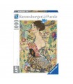 Puzzle da 1000 Pezzi Art Collection Klimt Dama col Ventaglio