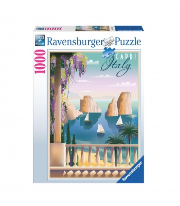 Puzzle da 1000 Pezzi - Cartolina da Capri, Italia