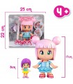 Pinypon Personaggio 17 cm da Decorare Pop Shine
