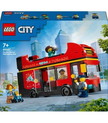 City - Autobus Turistico Rosso a Due Piani