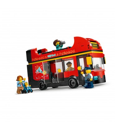 City - Autobus Turistico Rosso a Due Piani