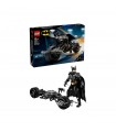 Super Heroes - Personaggio Costruibile di Batman con Bat-Pod