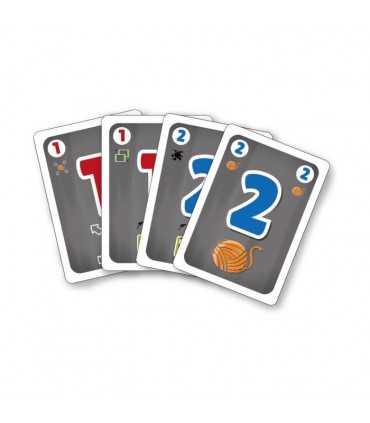 Kitty Race - Gioco di Carte per Famiglie, Corsa tra Gatti e Macchine, 2-5 Giocatori, Divertimento in 15 Minuti!