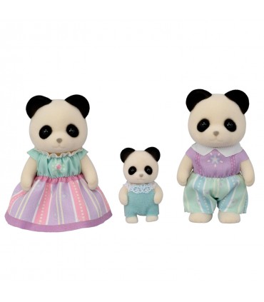 Trio Famiglia Panda 