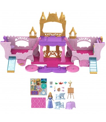Disney Princess - Playset 2 in 1 Castello Carrozza