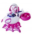 Spidey - Veicolo con Personaggio e Accessori: Ghost Spider Copter