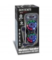 Amplificatore Wireless con Display, Microfono e Luci RGB