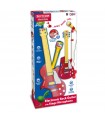 Chitarra Rock con Microfono da Palco