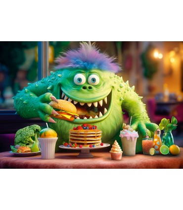 Puzzle da 500 Pezzi - Enjoy Your Meal!