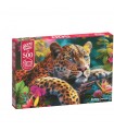 Puzzle da 500 Pezzi - Reclining Leopard