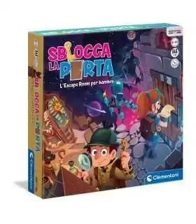 Sblocca la Porta - Gioco di Logica Clementoni per Bambini, Avventure Spaziali e Misteriose, 1-8 Giocatori, Età 8+