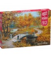 Puzzle 1000 pezzi - Autumn in an old park