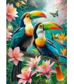 Puzzle 1000 pezzi Toucans Paradise