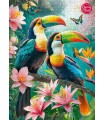 Puzzle 1000 pezzi Toucans Paradise