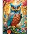 Puzzle da 1000 Pezzi - Quilled Owl