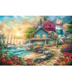 Puzzle 2000 pezzi Sunrise by the sea