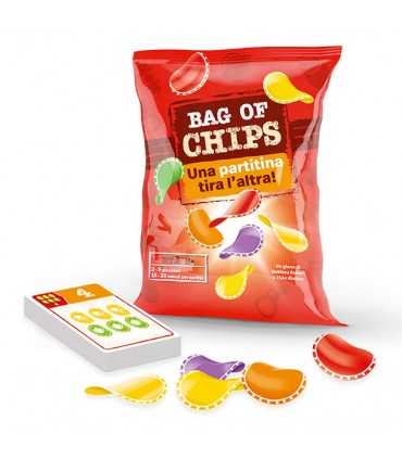 Patatine Asmodee - Giochi per Bambini, Snack Strategico per 2-5 Giocatori, Età 8+, 20 Minuti di Divertimento Insieme!