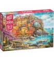 Puzzle da 2000 Pezzi - A Beautiful Day at Cinque Terre 