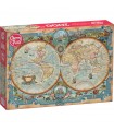 Puzzle da 2000 Pezzi - Great Discoveries World Map