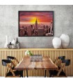 Puzzle da 1000 Pezzi - Sunset Over New York Skyline