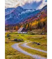 Puzzle da 1000 Pezzi - Cottage in the Mountains