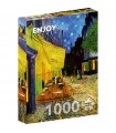 Puzzle 1000 pezzi Vincent Van Gogh Cafe Terrace at Night