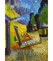 Puzzle 1000 pezzi Vincent Van Gogh Cafe Terrace at Night