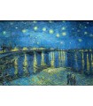 Puzzle 1000 pezzi Vincent Van Gogh Starry Night Over Rhone