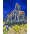 Puzzle da 1000 Pezzi - Vincent Van Gogh: The Church in Auvers - sur - Oise