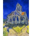 Puzzle da 1000 Pezzi - Vincent Van Gogh: The Church in Auvers - sur - Oise