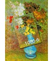 Puzzle da 1000 Pezzi - Vincent Van Gogh: Vase with Daisies and Anemones