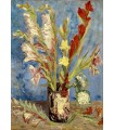 Puzzle da 1000 Pezzi - Vincent Van Gogh: Vase with Gladioli and Chinese Asters