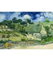 Puzzle da 1000 Pezzi - Vincent Van Gogh: Thatched Cottages at Cordeville