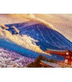 Puzzle 1000 pezzi Fuji Mountain in Spring Japan