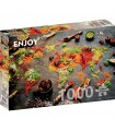 Puzzle 1000 pezzi World Map in Spices