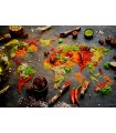 Puzzle 1000 pezzi World Map in Spices