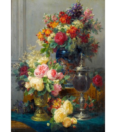 Puzzle da 1000 Pezzi - Spring Flowers with Chalices